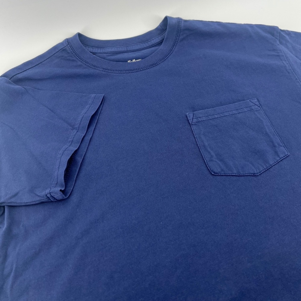 Goodfellow & Co Mens Navy Blue Short Sleeve Pocket T-Shirt S NEW